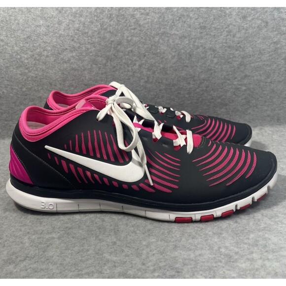 Nike Free Balanza 3.0 Running Training Shoes Gray Pink Women 11 Athletic Sneaker - Picture 1 of 15